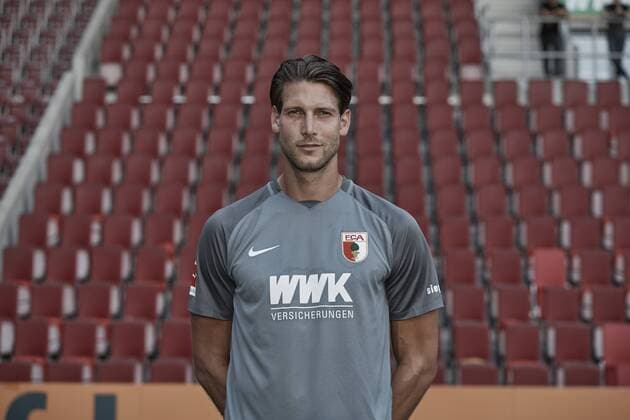 Fabian Giefer; FC Augsburg 1907; 1.BL, Porträttermin 2018 2019,