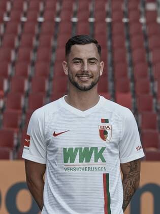 Marco Richter; FC Augsburg 1907; 1.BL, Porträttermin 2018 2019,