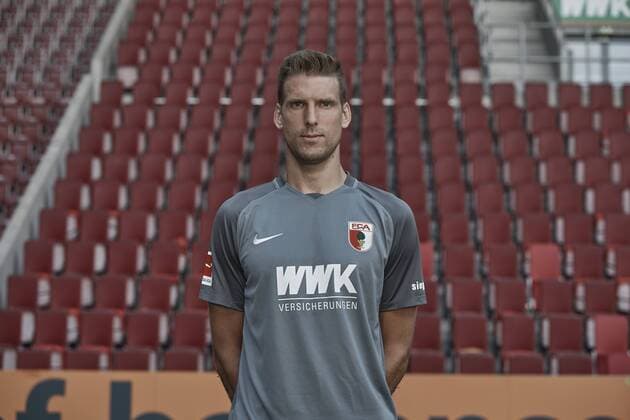 Andreas Luthe (Torwart); FC Augsburg 1907; 1.BL, Porträttermin 2018 2019,