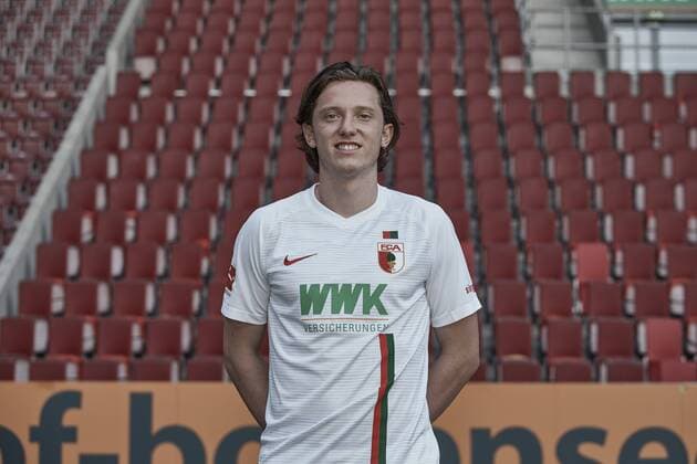 Michael Gregoritsch; FC Augsburg 1907; 1.BL, Porträttermin 2018 2019,