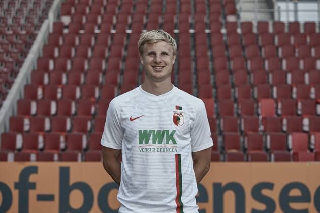 Martin Hinteregger; FC Augsburg 1907; 1.BL, Porträttermin 2018 2019,