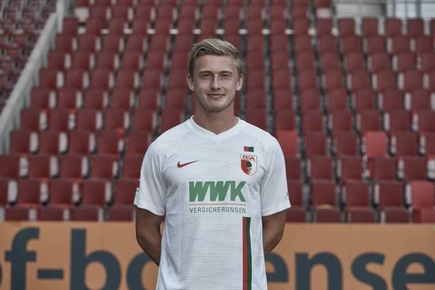 Georg Teigl; FC Augsburg 1907; 1.BL, Porträttermin 2018 2019,