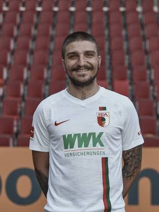 Konstantinos Stafylidis; FC Augsburg 1907; 1.BL, Porträttermin 2018 2019,