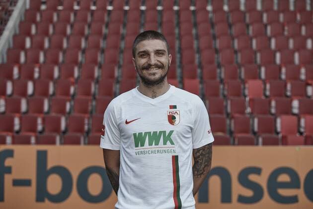 Konstantinos Stafylidis; FC Augsburg 1907; 1.BL, Porträttermin 2018 2019,