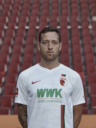 Julian Schieber; FC Augsburg 1907; 1.BL, Porträttermin 2018 2019,