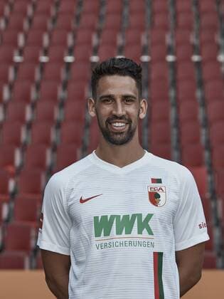 Rani Khedira; FC Augsburg 1907; 1.BL, Porträttermin 2018 2019,