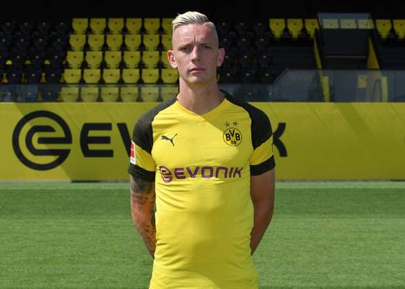 Marius Wolf; Borussia Dortmund; 1.BL, Porträttermin 2018 2019