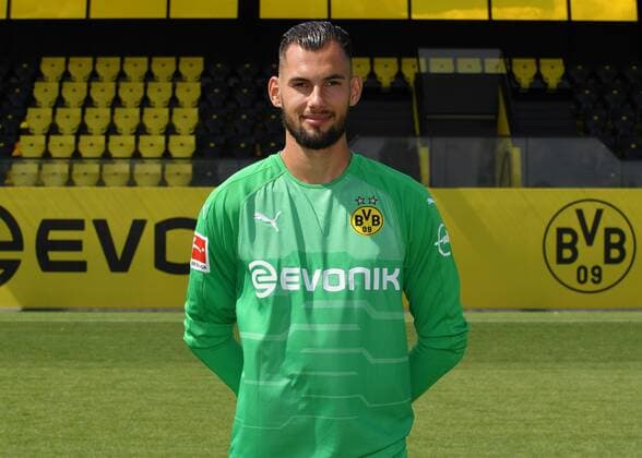 Eric Oelschlägel; Borussia Dortmund; 1.BL, Porträttermin 2018 2019
