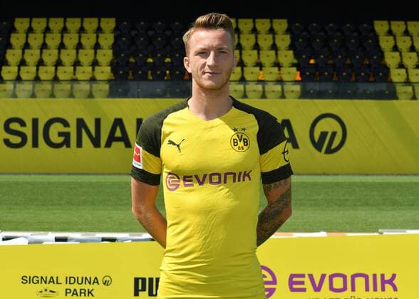 Marco Reus; Borussia Dortmund; 1.BL, Porträttermin 2018 2019