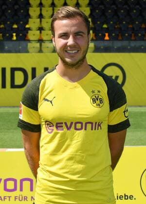Mario Götze; Borussia Dortmund; 1.BL, Porträttermin 2018 2019