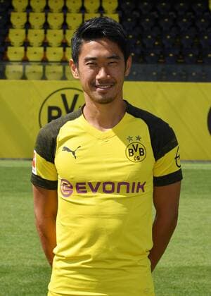 Shinji Kagawa; Borussia Dortmund; 1.BL, Porträttermin 2018 2019