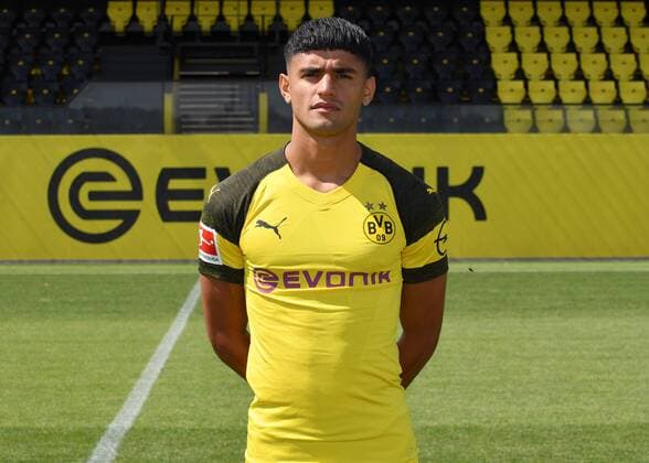 Mahmoud Dahoud; Borussia Dortmund; 1.BL, Porträttermin 2018 2019