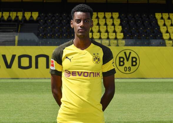Alexander Isak; Borussia Dortmund; 1.BL, Porträttermin 2018 2019