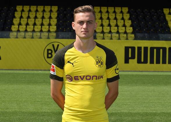 Jacob Bruun Larsen; Borussia Dortmund; 1.BL, Porträttermin 2018 2019