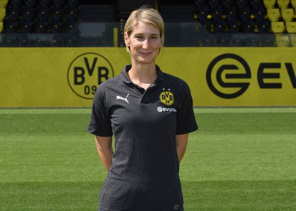 Dr. Anke Steffen; Borussia Dortmund; 1.BL, Porträttermin 2018 2019