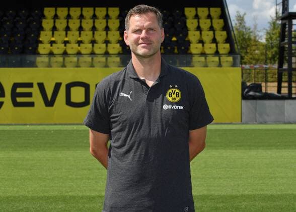 Torwarttrainer Matthias Kleinsteiber; Borussia Dortmund; 1.BL, Porträttermin 2018 2019