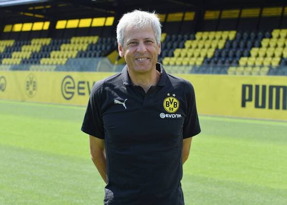 Trainer Lucien Favre; Borussia Dortmund; 1.BL, Porträttermin 2018 2019