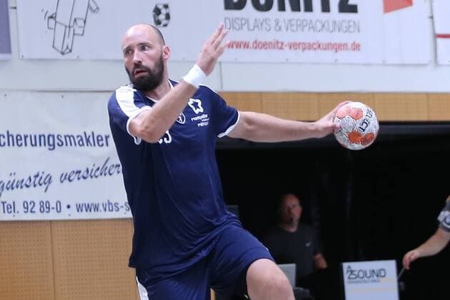 SC DHfK Leipzig vs. MHB - Montpellier Handball, Handball, Internationaler Heide-Cup 2018, 10.08.18 Vid Kavticnik (Nr.23, MHB - Montpellier Handball)
