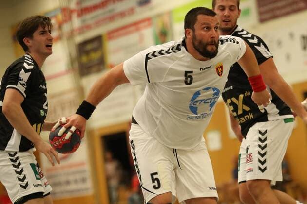 Handball Sportverein Hamburg vs. HC Varder Skopje, Handball, Internationaler Heide-Cup 2018, 10.08.18 Stojanche Stoilov (Nr.05, HC Vardar Skopje)