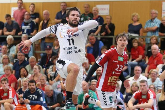 Handball Sportverein Hamburg - SC DHfK Leipzig, Handball, Internationaler Heide-Cup 2018, 11.08.18 Lukas Binder (Nr.11, SC DHfK Leipzig)
