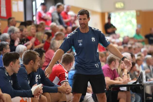 Handball Sportverein Hamburg vs. SC IFK Kristianstad, Handball, Internationaler Heide-Cup 2018, 12.08.18 Torsten Jansen (Trainer, Handball Verein Hamburg)