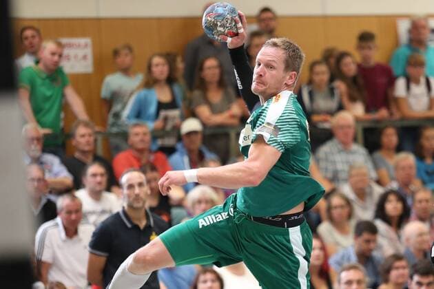 HC Varder Skopje vs. SC DHfK Leipzig, Handball, Internationaler Heide-Cup 2018, 12.08.18 Aivis Jurdzs (Nr.07, SC DHfK Leipzig)