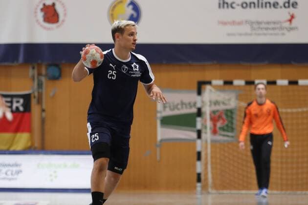 MHB - Montpellier vs. Fuechse Berlin, Handball, Internationaler Heide-Cup 2018, 12.08.18 Jean-Loup Faustin (Nr.25, MHB - Montpellier Handball)
