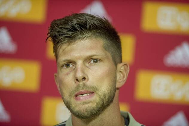 13-08-2018 VOETBAL: PERSCONFERENTIE EN TRAINING AJAX: AMSTERDAM Klaas Jan Huntelaar Foto: SCS Michel Utrecht xVIxVIxImagesx xSoenarxChamidxsportfotografiexIVx 11770564