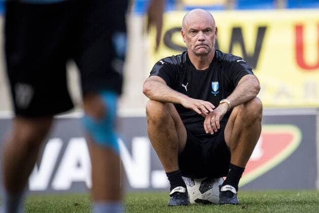180813 Head coach Uwe Rösler of Malmö FF during a practice ahead of the UEFA Champions League qualifying match between Vidi and Malmö FF on August 13, 2018 in Felcsut. Photo: Ludvig Thunman BILDBYRN kod LT 35515 Copyright: LUDVIGxTHUNMAN BB180813LT068