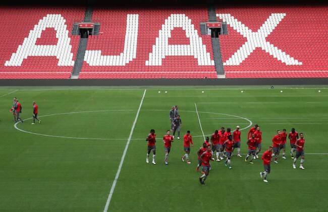 Ajax Johan Cruyff Arena stadium pictured during a training session of Belgian soccer team Standard de Liege, Monday 13 August 2018 in Amsterdam, the Netherlands. The team is preparing for the return leg of the third qualifying round of the UEFA Champions League against Dutch club AFC Ajax. VIRGINIExLEFOUR  x05405470x