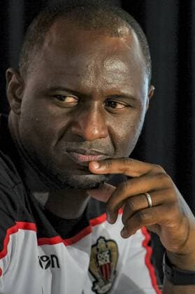 Patrick Vieira (entraineur de l OGC Nice) FOOTBALL : OGC Nice - Presentation de Myziane Maolida - Nice - 14 08 2018 NorbertScanella Panoramic 