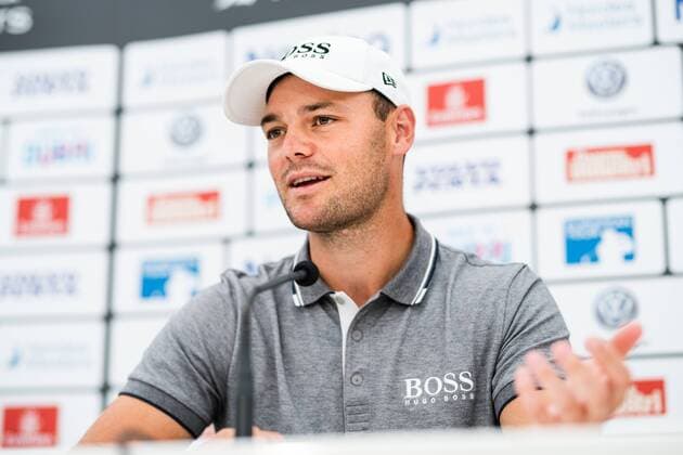 Sport Bilder des Tages Golf, Nordea Masters, presskonferens 180815 Tysklands Martin Kaymer under en presskonferens inför golftävlingen Nordea Masters den 15 augusti 2018 i Göteborg. Copyright: MathiasxBergeld BB180815BB034