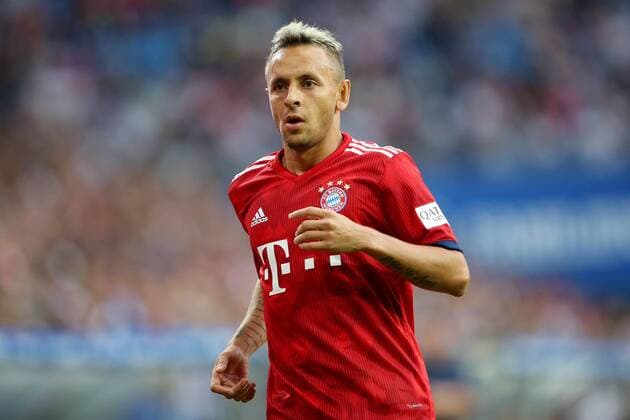Hamburg, 15. August 2018 - Fußball, Freundschaftsspiel, Hamburger SV - FC Bayern München: Marcio Rafael Rafinha Ferreira de Souza (FC Bayern München, 13)