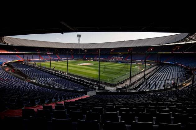 ROTTERDAM , 16-08-2018 , Stadium De Kuip , Football , Season 2018 2019 , Europa League , Third qualifying round , Feyenoord - Trencin , Overview inside the stadium Feyenoord - Trencin  x2401036x