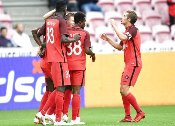 UEFA Europa League FC Midtjylland - The New Saints - MCH Arena Herning - Torsdag den 16 august 2018. , Herning Denmark  Copyright: ClausxFiskerx cop105 spdk20180816-192011-L