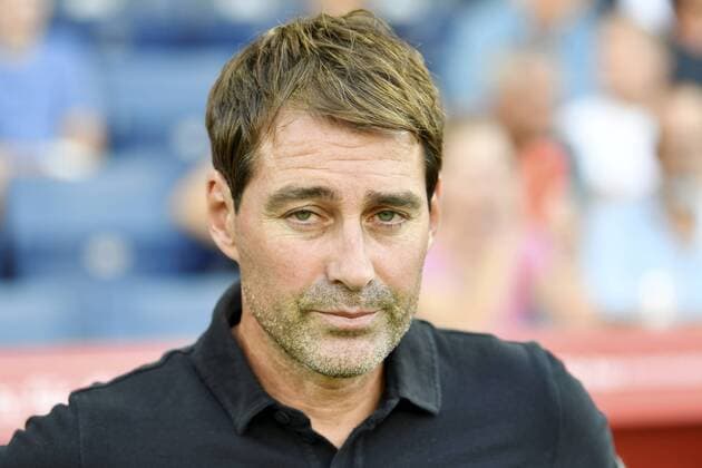 16.08.2018 Luzern,Schweiz ,Fussball Herren Saison 2018 2019 Europa League Qualifikation .FC Luzern - Olympiacos FC Im Bild : Luzerns Trainer Rene Weiler Aktion Einzelbild