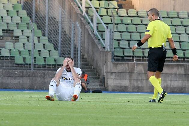 Fußball, EL Quali, F91 Düdelingen - Legia Warschau LUKSEMBURG 16.08.2018 LIGA EUROPY III RUNDA ELIMINACJI DUDELANGE - LEGIA WARSZAWA MICHAL KUCHARCZYK SMUTEK FOT. MARCIN SZYMCZYK FOTOPYK NEWSPIX.PL --- Newspix.pl  180816MSZ208