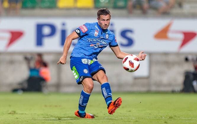 16.08.2018, AEK Arena, Larnaka, CYP, UEFA EL, AEK Larnaka vs SK Puntigamer Sturm Graz, 3. Runde, Rueckspiel , im Bild Thomas Schrammel (SK Sturm Graz) during the UEFA Europa League 3rd round, 2nd leg match between AEK Larnaka and FK Puntigamer Sturm Graz at the AEK Arena in Larnaka, Cyprus on 2018 08 16. Larnaka