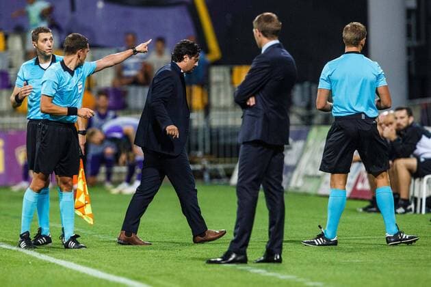 16.08.2018, Ljudski Vrt, Maribor, SLO, UEFA EL, NK Maribor vs Glasgow Rangers, Qualifikation, 3. Runde, Rueckspiel, im Bild Zlatko Zahovic during the UEFA Europa League qualifier 3rd round, 2nd leg match between LASK and Glasgow Rangers at the Ljudski Vrt in Maribor, Slovenia on 2018 08 16. Maribor