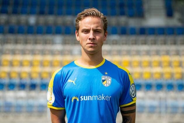 FC Carl Zeiss Jena, 3. Liga Saison 2018 2019, Neuzugang Phillip Tietz, Portrait. Ernst Abbe Sportfeld Jena