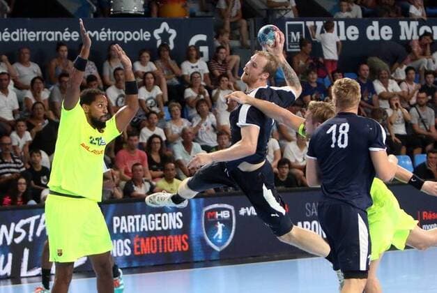 VALENTIN PORTE, mhb HANDBALL : Montpellier vs Barcelone - 17 08 2018 RichardGosselin Panoramic 