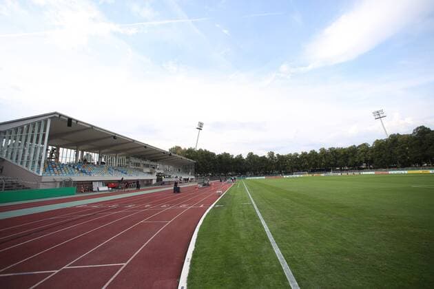 17.08.2018, Fussball, Saison 2018 2019, 1. Runde DFB-Pokal, 1. FC Schweinfurt 05 - FC Schalke 04 Willy-Sachs-Stadion Schweinfurt Willy-Sachs-Stadion Deutschland