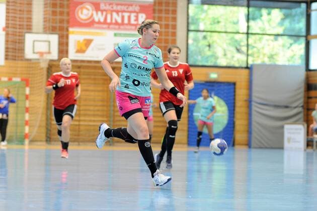 Marlene Zapf (TusSies Metzingen 2) TusSies Metzingen, Handball, Ligaspiel, Vorbereitung, Turnier, 18.08.2018, Foto:TBaur Eibner TusSies Metzingen vs. Debreceni Vasutas Club Metzingen Copyright: xEIBNER TobiasxBaurx EP_TBR