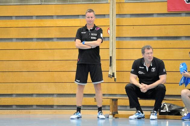 Andre Fuhr (TusSies Metzingen Trainer) TusSies Metzingen, Handball, Ligaspiel, Vorbereitung, Turnier, 18.08.2018, Foto:TBaur Eibner TusSies Metzingen vs. Debreceni Vasutas Club Metzingen Copyright: xEIBNER TobiasxBaurx EP_TBR