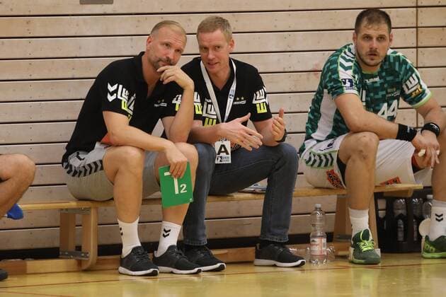 Hartmut Mayerhofer (Trainer, FA Goeppingen) DHB Pokal, Erstrundenturnier, Frisch Auf Goeppingen - HSG Konstanz, Germany, Weilheim, Lindachsporthalle, 20180818 DHB Pokal, Erstrundenturnier, Frisch Auf Goeppingen - HSG Konstanz Weilheim Copyright: xBW-Fotox Eibner-Pressefotox EP_bwf