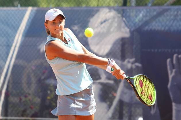 ITF-Tennis, Leipzig Open 2018, Finale Einzel Varvara FLINK (RUS) im Finale Einzel Final Singles des ITF Tennisturniers Leipzig Open 2018 am 19.08.2018 beim Leipziger Tennisclub LTC, Nordanlage.