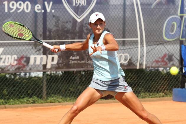 ITF-Tennis, Leipzig Open 2018, Finale Einzel Varvara FLINK (RUS) im Finale Einzel Final Singles des ITF Tennisturniers Leipzig Open 2018 am 19.08.2018 beim Leipziger Tennisclub LTC, Nordanlage.