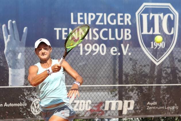 ITF-Tennis, Leipzig Open 2018, Finale Einzel Varvara FLINK (RUS) im Finale Einzel Final Singles des ITF Tennisturniers Leipzig Open 2018 am 19.08.2018 beim Leipziger Tennisclub LTC, Nordanlage.