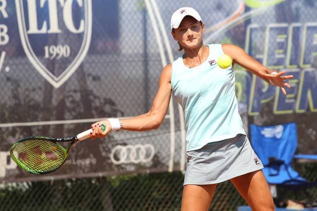 ITF-Tennis, Leipzig Open 2018, Finale Einzel Varvara FLINK (RUS) im Finale Einzel Final Singles des ITF Tennisturniers Leipzig Open 2018 am 19.08.2018 beim Leipziger Tennisclub LTC, Nordanlage.