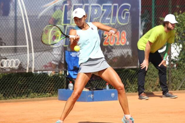 ITF-Tennis, Leipzig Open 2018, Finale Einzel Varvara FLINK (RUS) im Finale Einzel Final Singles des ITF Tennisturniers Leipzig Open 2018 am 19.08.2018 beim Leipziger Tennisclub LTC, Nordanlage.